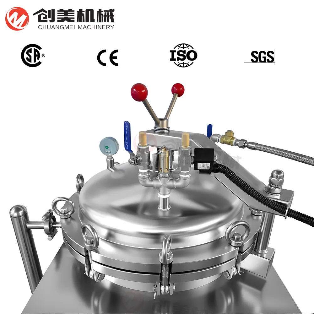 High Quality and Safe Stainless Steel Vertical Back Pressure Food Sterilizer Suitable for Anti-bulge Bags Factory Direct Sales - Sterilizer - foodmachtech